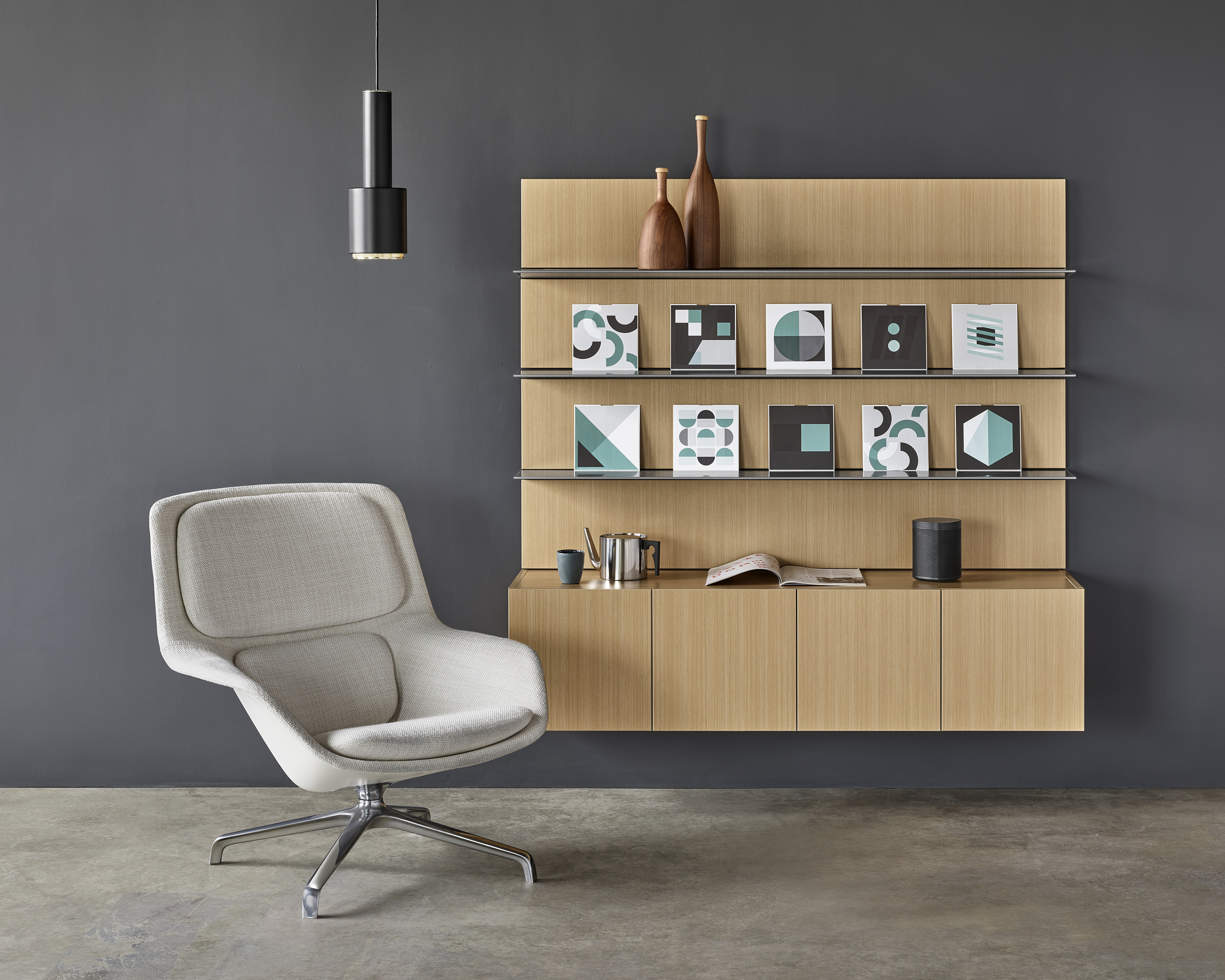 文件柜|实木文件柜|办公家具|设计师家具|Canvas实木书柜/衣柜